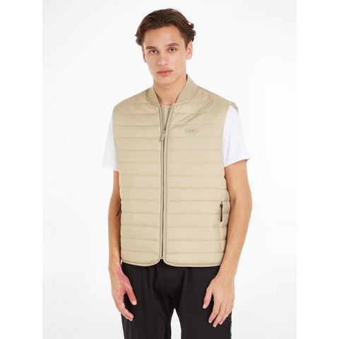 Calvin Klein Bodywarmer QUILTED CRINKLE VEST