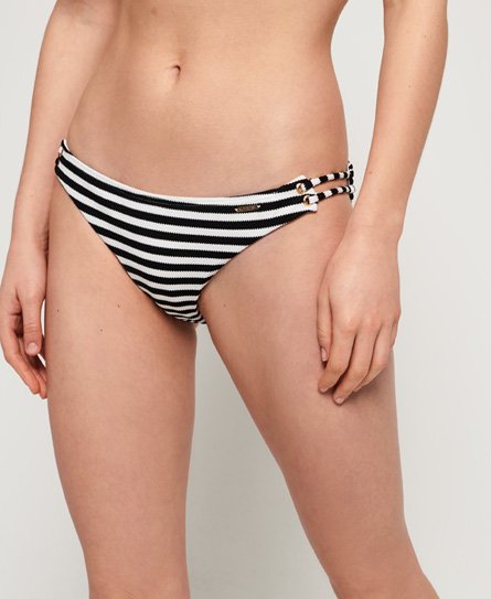 Superdry Female Alice Bikinibroekje met Textuur Zwart