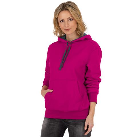 Trigema Hoodie  capuchonshirt in sweatkwaliteit