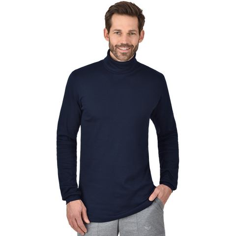 Trigema Colshirt  ski- en sportcoltrui met lange mouwen (1-delig)