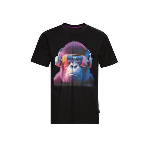 Trigema T-shirt  T-shirt met coole gorilla print (1-delig)