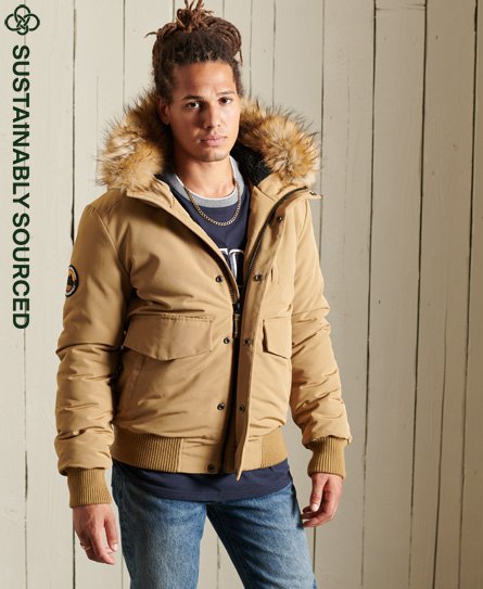 Superdry Male Everest Bomberjack Bruin