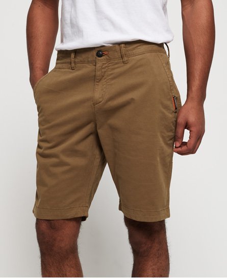 Superdry Male International Slim Lite Chinoshort Bruin