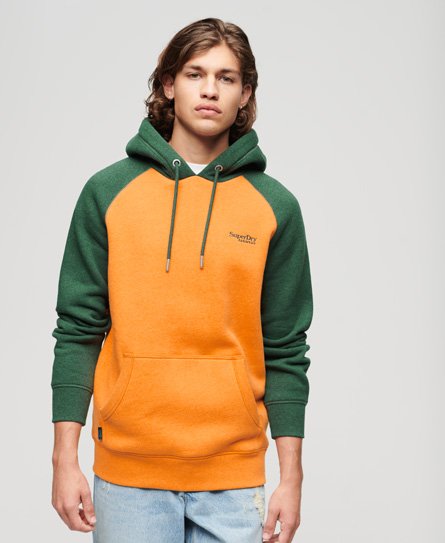 Superdry Mannen Essential Baseballhoodie Goud