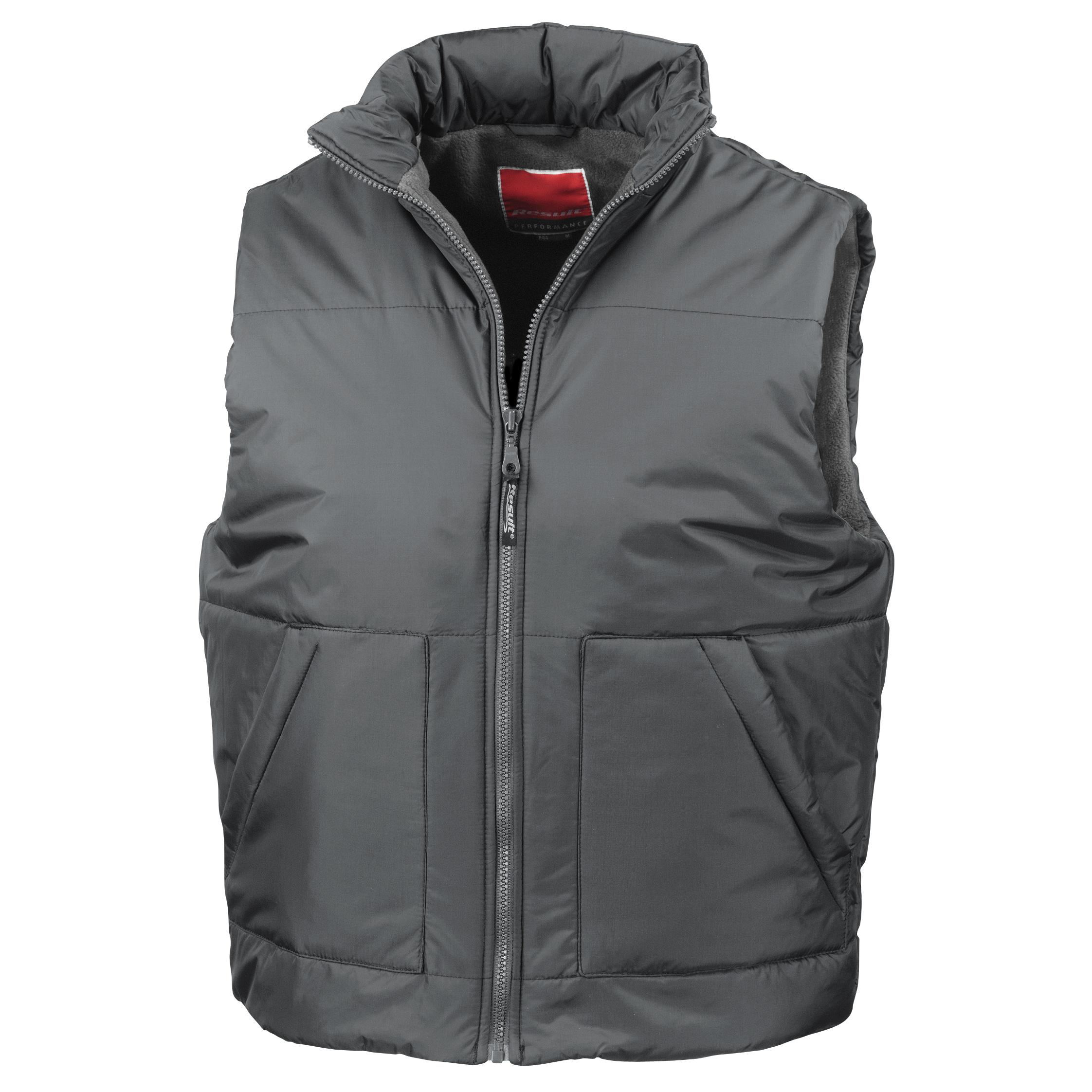 Result Fleece gevoerde bodywarmer waterafstotend windproof jasje