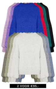 Jurkjes Deal Oversized Knitted Trui Carli