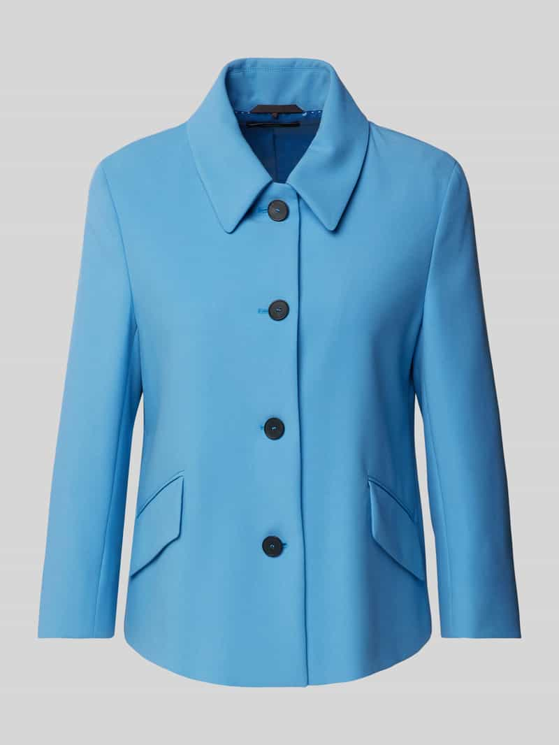 Windsor Blazer met platte kraag