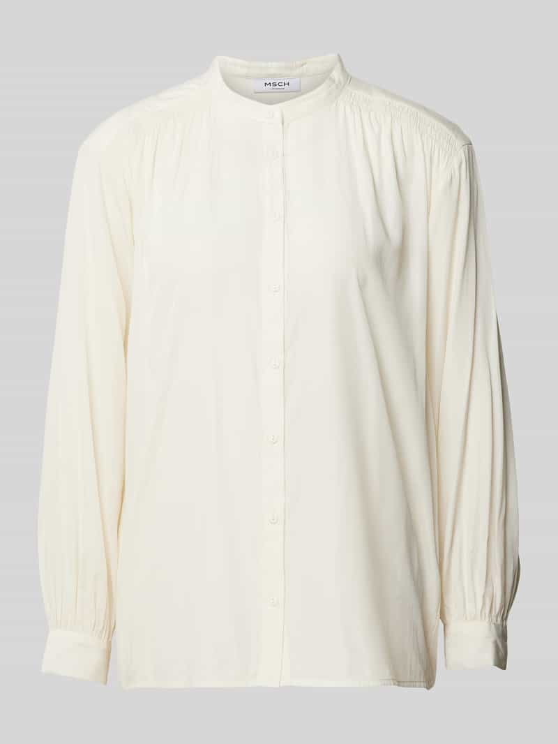 MSCH Copenhagen Blouse met opstaande kraag, model 'Miranda'