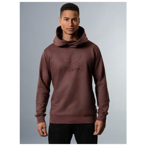 Trigema Hoodie  hoodie met groot 3D-motief