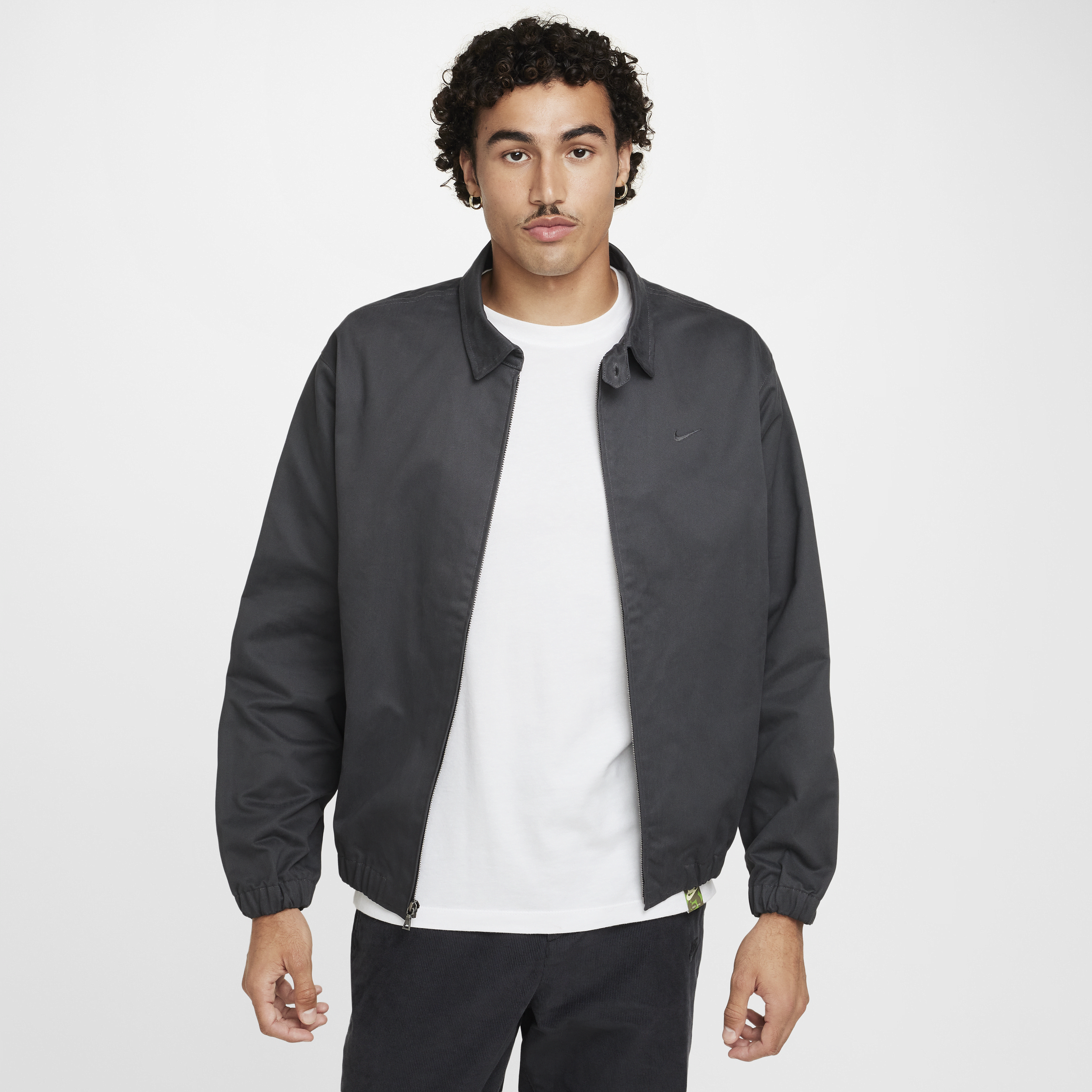 Nike Life Woven Harrington Jacket, Grey