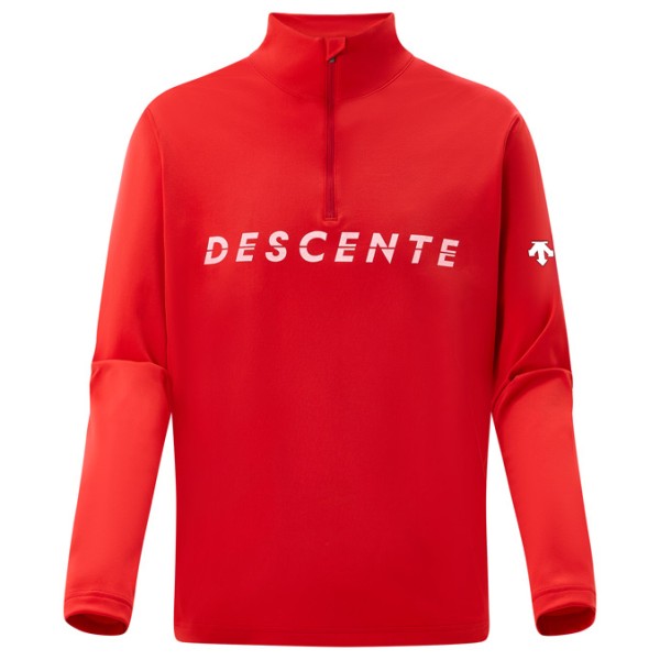 Descente  GB20 T-Neck - Fleecetrui, rood