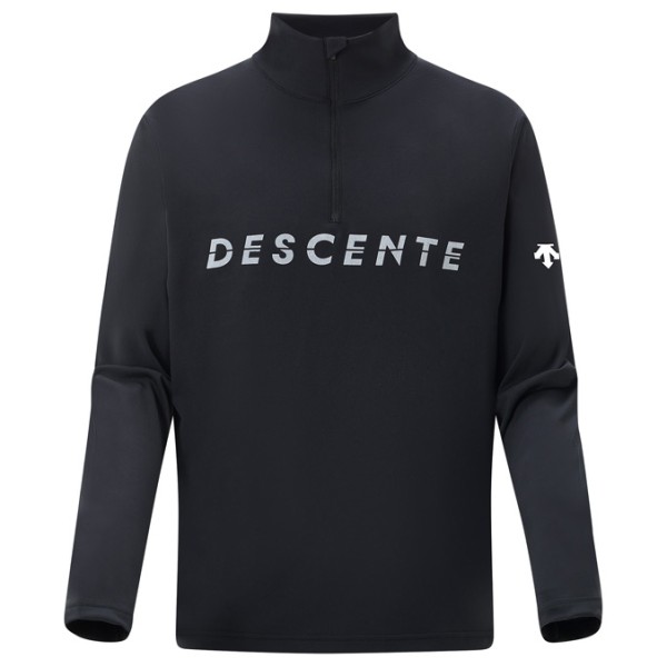 Descente  GB20 T-Neck - Fleecetrui, zwart