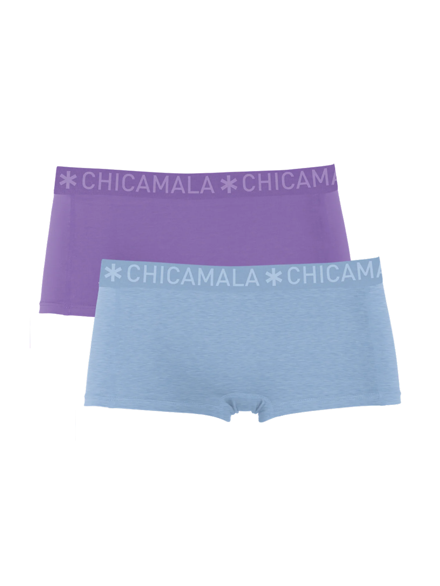 Muchachomalo Dames 2-pack boxershorts effen