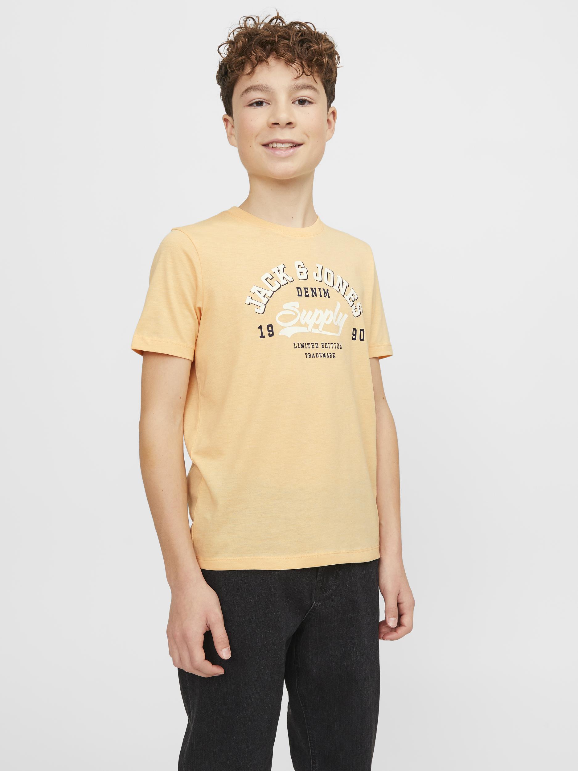 Jack & Jones Jjelogo tee ss neck 2 col 23/24 noo