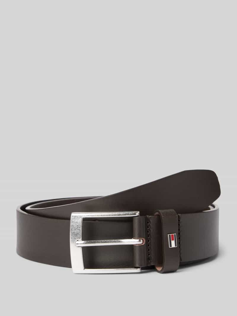 Tommy Hilfiger Leren riem met doornsluiting, model 'ADAN'