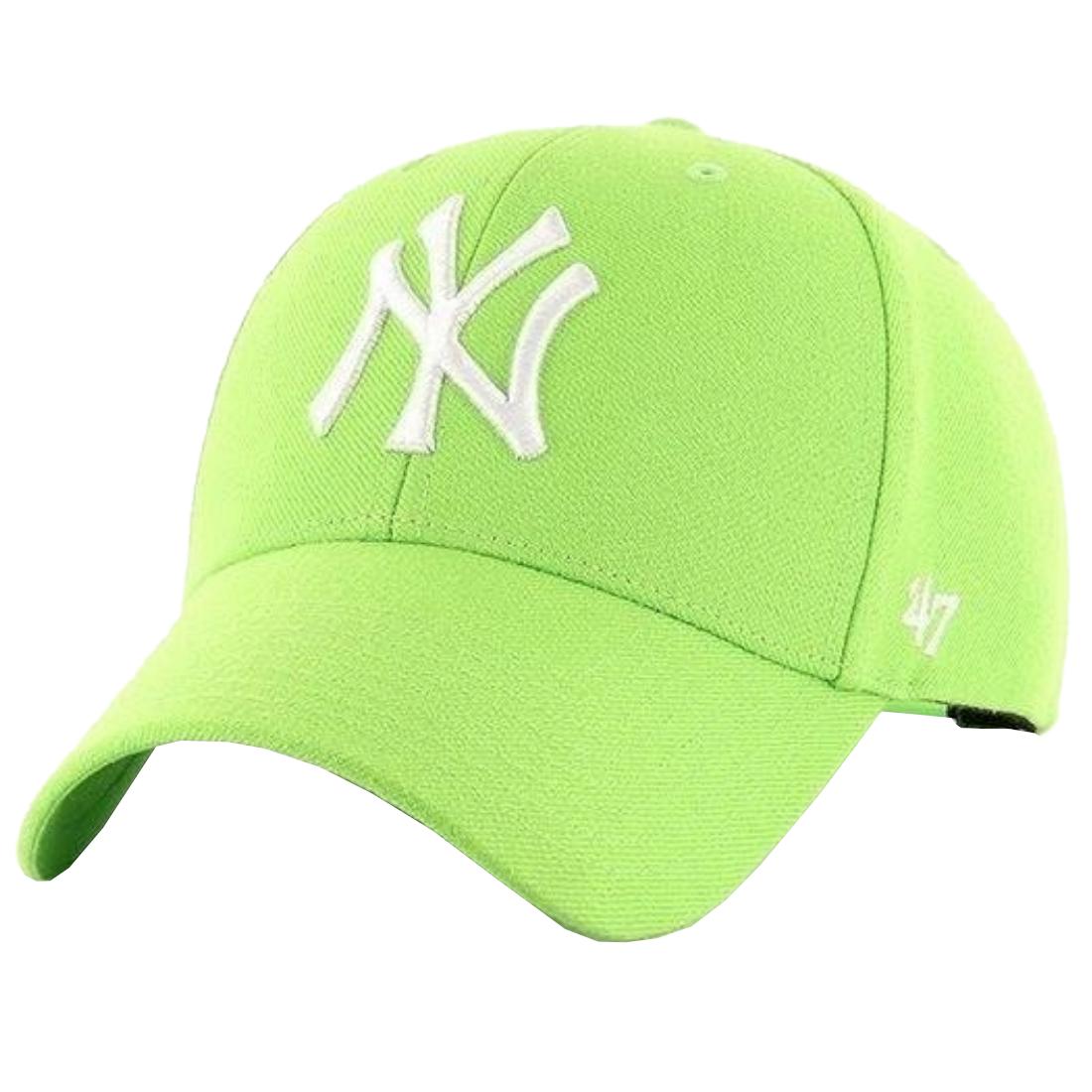 47 BRAND New York Yankees MVP-pet, unisex groene pet One size