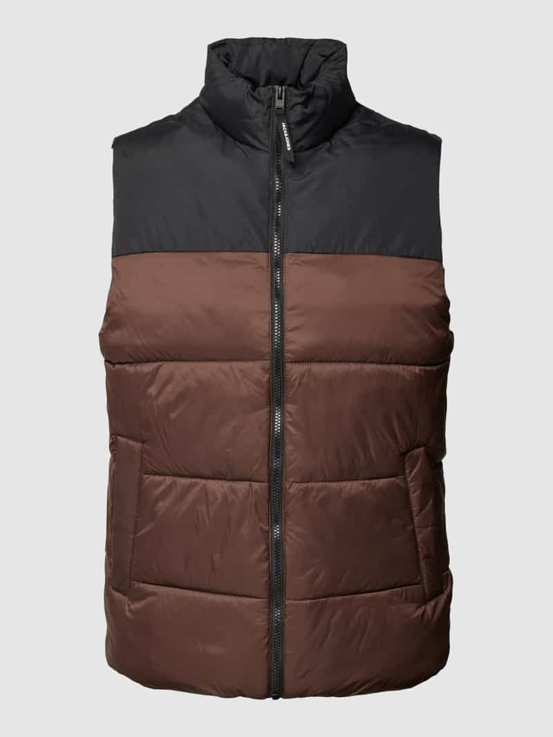 Jack & jones Bodywarmer met opstaande kraag, model 'TOBY'