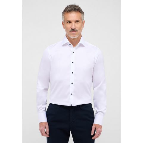 Eterna Overhemd met lange mouwen Slim fit