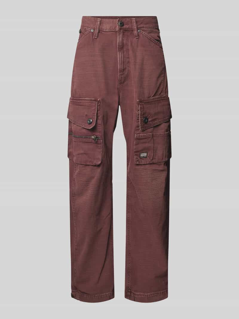 G-Star Raw Loose fit cargobroek met labelpatch, model 'Utility'