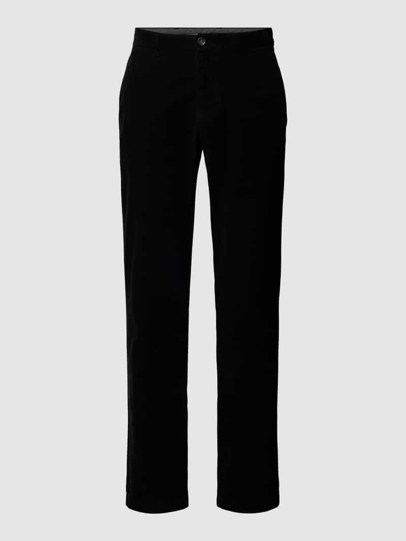 Tommy Hilfiger Corduroy broek met logostitching, model 'DENTON'