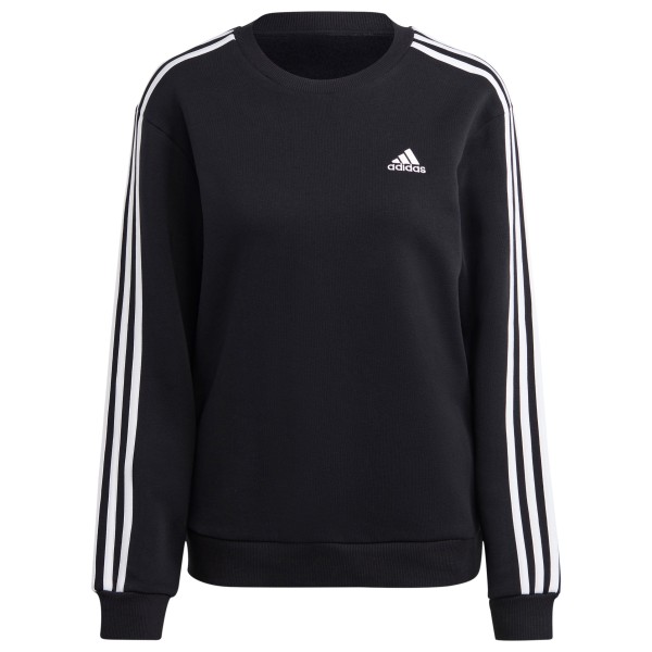 Adidas  Women's 3-Stripes Fleece Sweatshirt - Fleecetrui, zwart