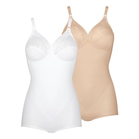 Triumph Corrigerende body Formfit BS zonder beugels, met verstevigd voorpand, basic dessous (Set van 2)