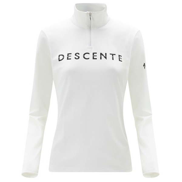 Descente  Women's GB30 T-Neck - Fleecetrui, wit