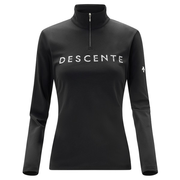 Descente  Women's GB30 T-Neck - Fleecetrui, zwart