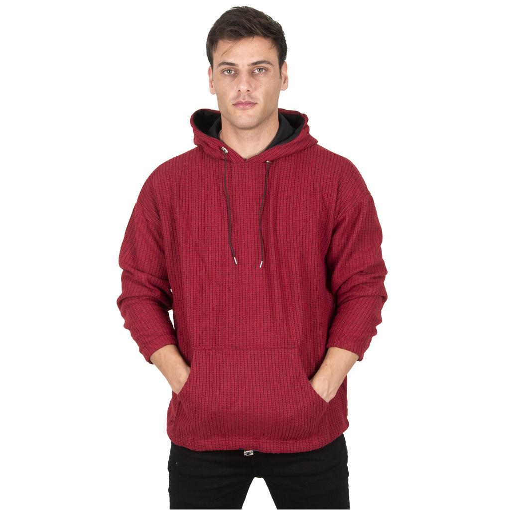 DeepSEA Erkek Örme Kapüşonlu Sweatshirt 2300391 S