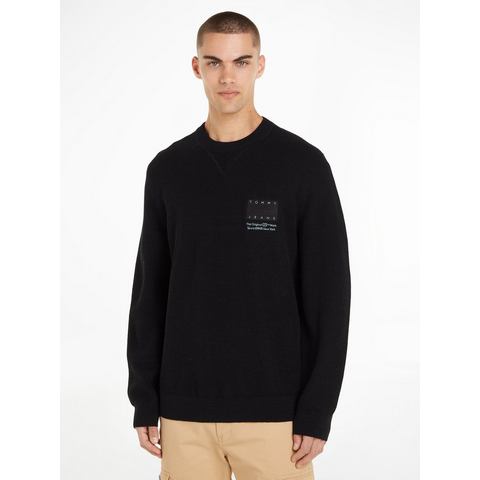 TOMMY JEANS Gebreide trui TJM REG STRCT TONAL FLAG SWEATER