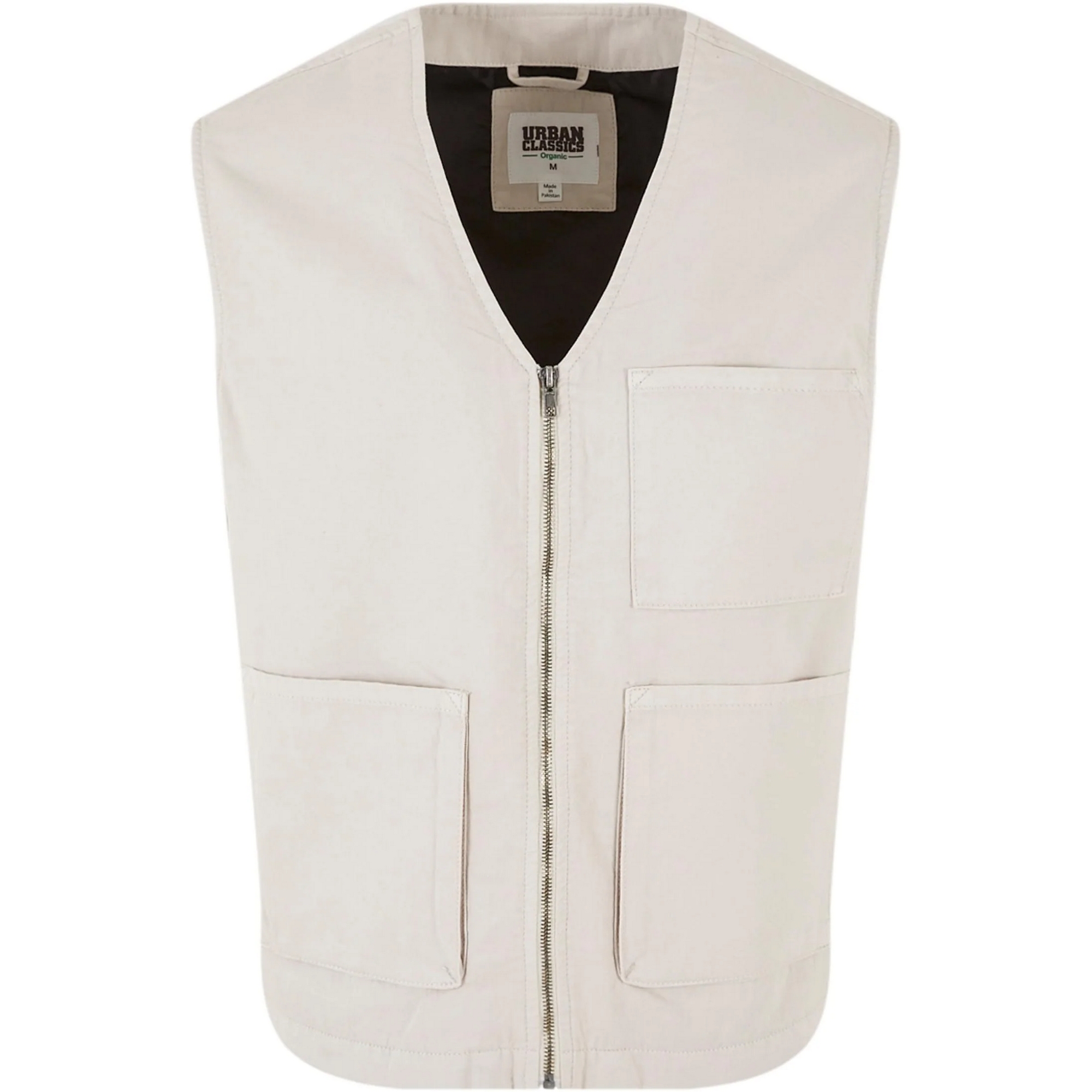 Urban Classics Heren biologisch katoenen gilet