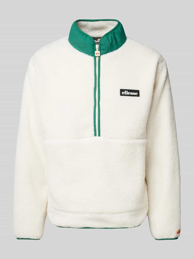 Ellesse Fleecejack met labelpatch, model 'MARACUTA'