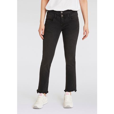 Herrlicher Bootcut jeans Baby Cropped Recycled Denim Black Stretch