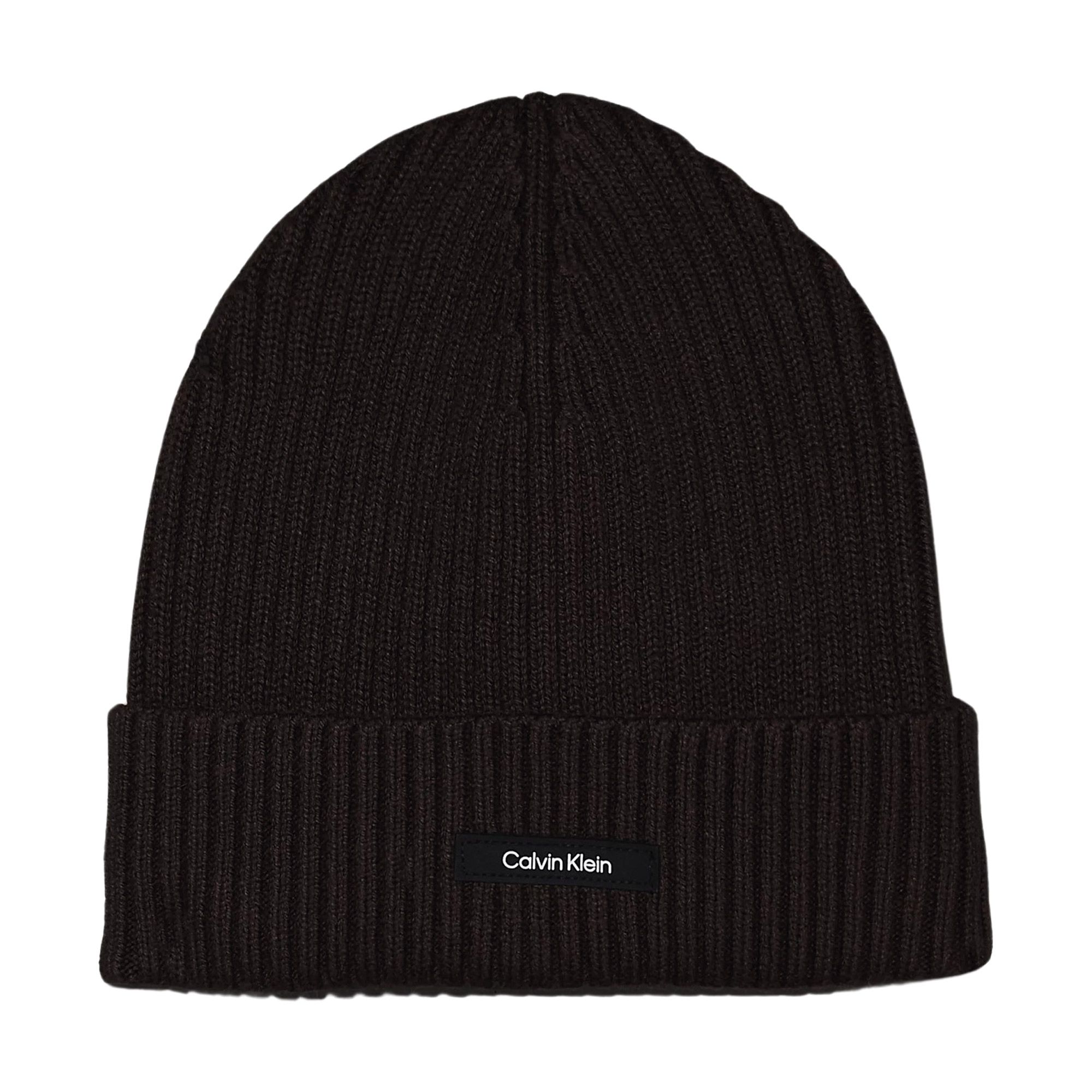 Calvin Klein Classic Cotton Rib Beanie Senior