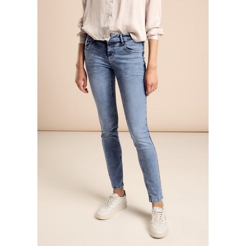 STREET ONE Skinny fit jeans York in five-pocketsstijl