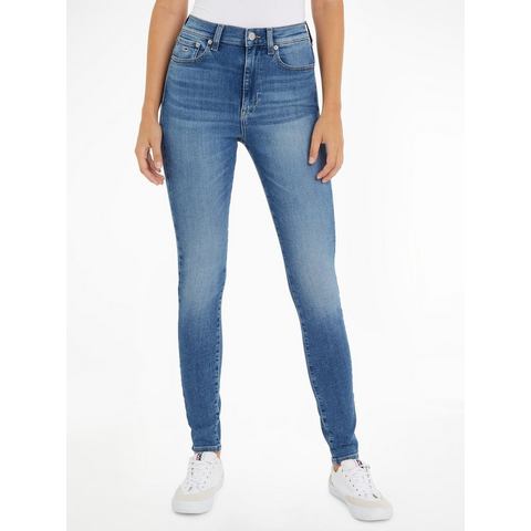 TOMMY JEANS Comfortabele jeans Sylvia Skinny Slim Jeans hoog model