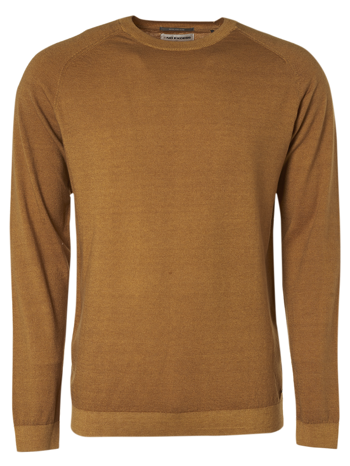 No Excess Pullover Raglan Bronze Geel  