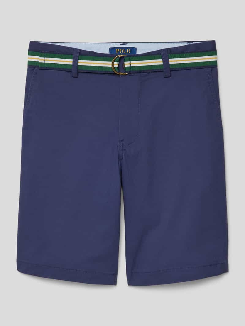 RALPH LAUREN TEENS Bermuda met riem, model 'BEDFORD'