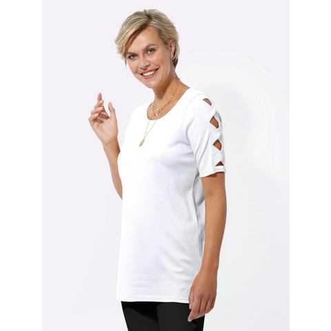 Classic Basics Shirt met ronde hals Lang shirt (1-delig)