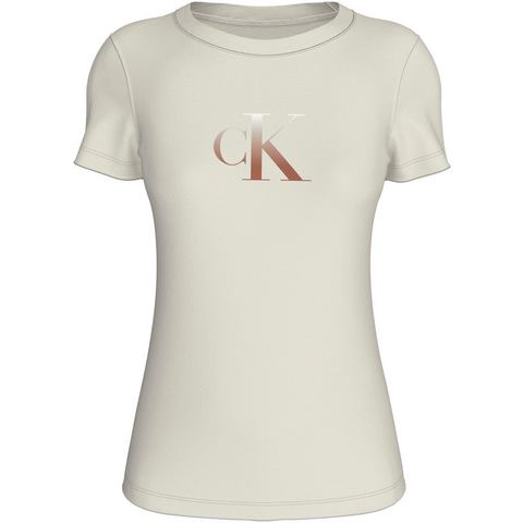 Calvin Klein Shirt met ronde hals GRADIENT CK SLIM TEE