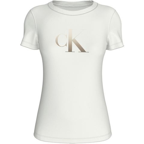 Calvin Klein Shirt met ronde hals GRADIENT CK SLIM TEE