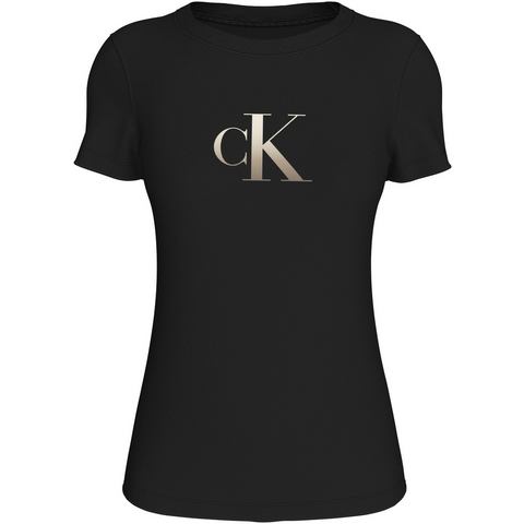 Calvin Klein Shirt met ronde hals GRADIENT CK SLIM TEE