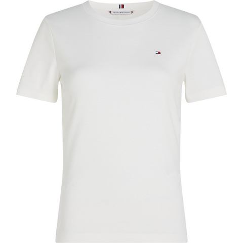 Tommy Hilfiger Curve Shirt met ronde hals CRV SLIM CODY C-NK SS