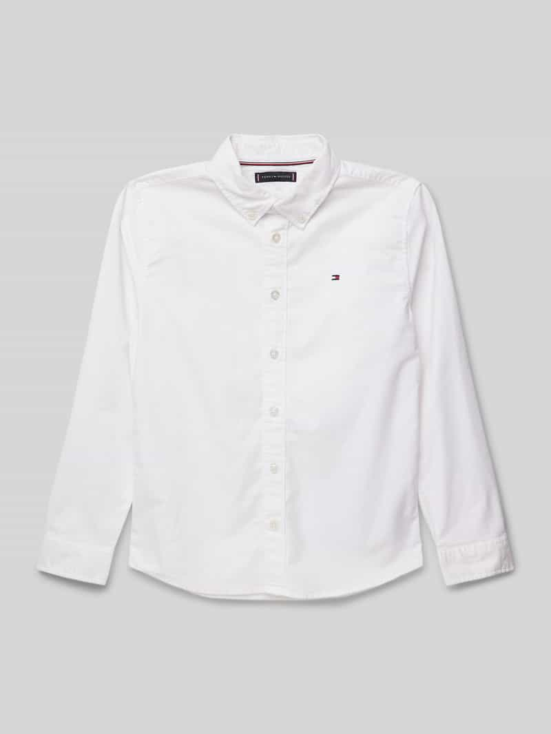 Tommy Hilfiger Teens Overhemd met button-downkraag