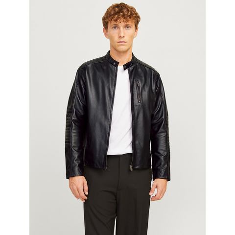 Jack & Jones Leren jack JJELIAM LAMB LEATHER JACKET NOOS