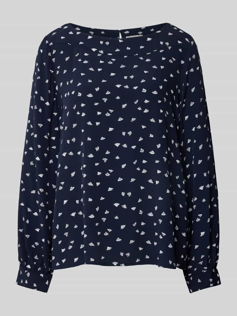 Tom Tailor Blouseshirt van viscose met all-over motief