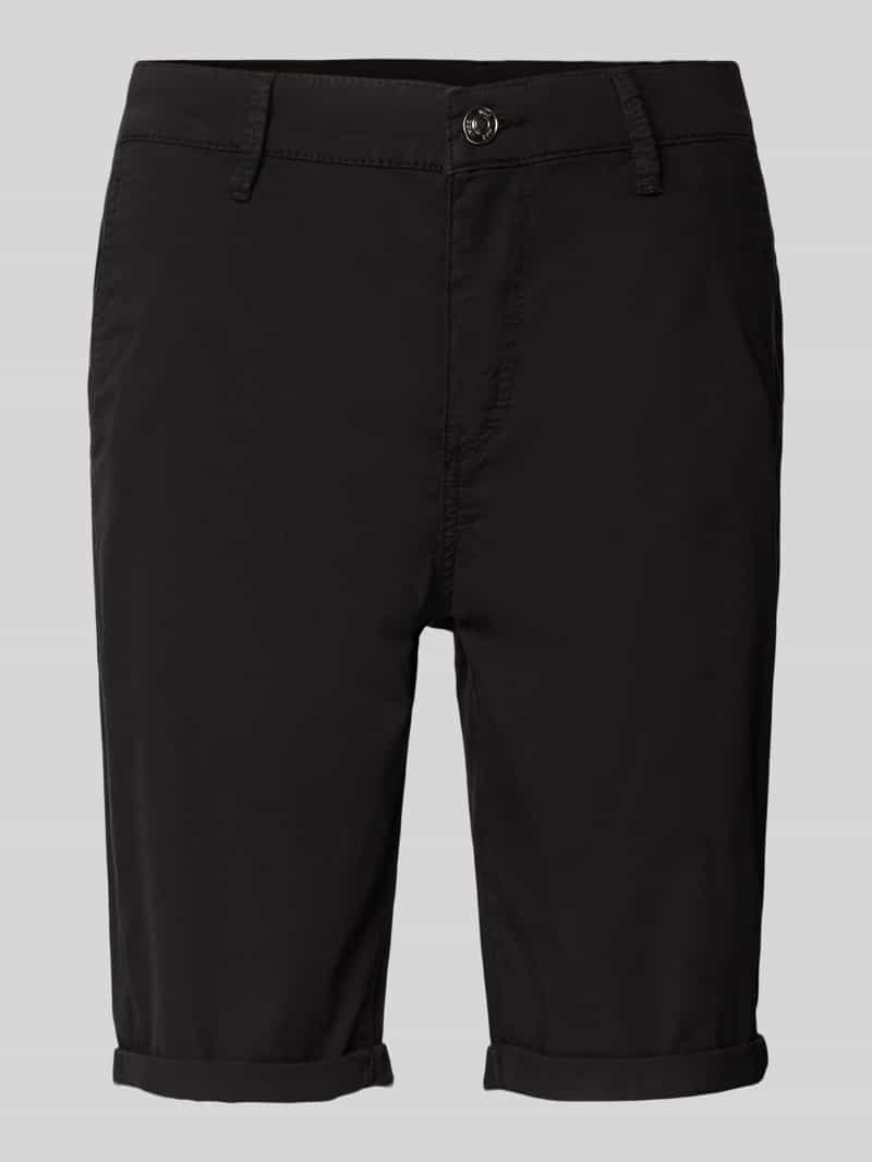 MAC Korte regular fit chino met ceintuurlussen