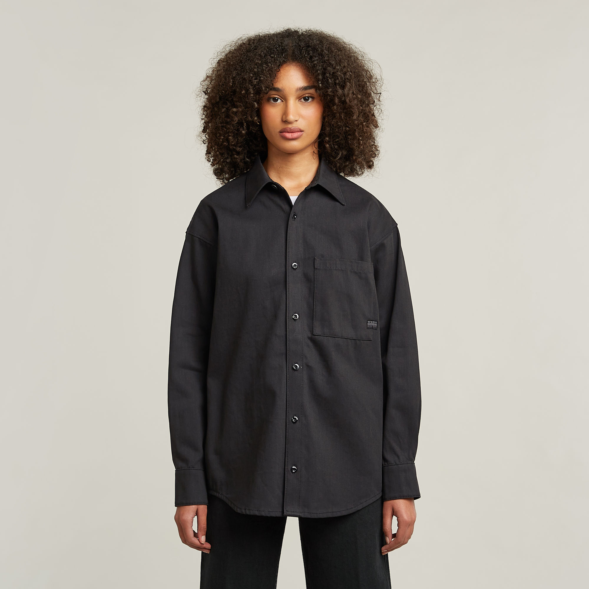 G-Star RAW Relaxed Overshirt - Donkerblauw - Dames