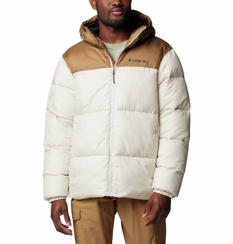 Columbia Puffect Hooded Jacket, White