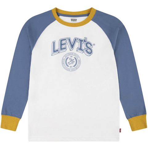 Levi's Kidswear Shirt met lange mouwen LVB PREP COLORBLOCK LONGSLEEVE